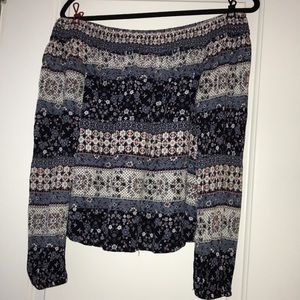 Off the shoulder Aeropostale shirt